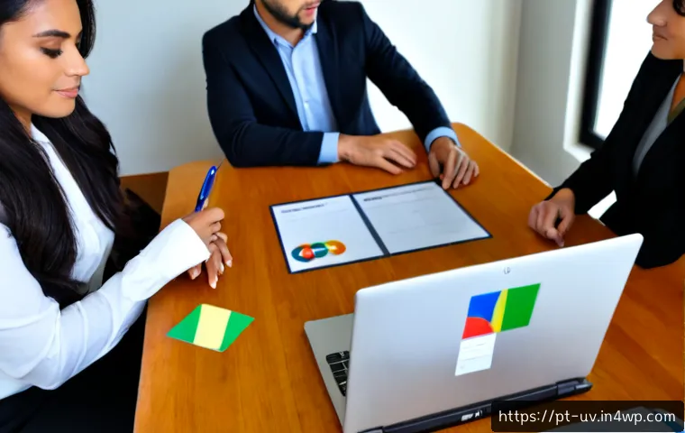 Home 17 핵심 스킬 우선순위화의 성공적인 사례 분석 - Photorealistic Brazilian small-business team in a bright modern São Paulo office, diverse profession...